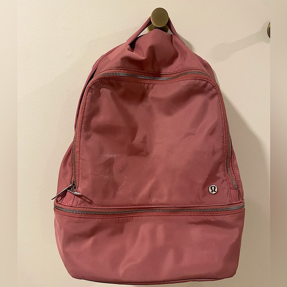 Lululemon rose color City Adventurer Backpack